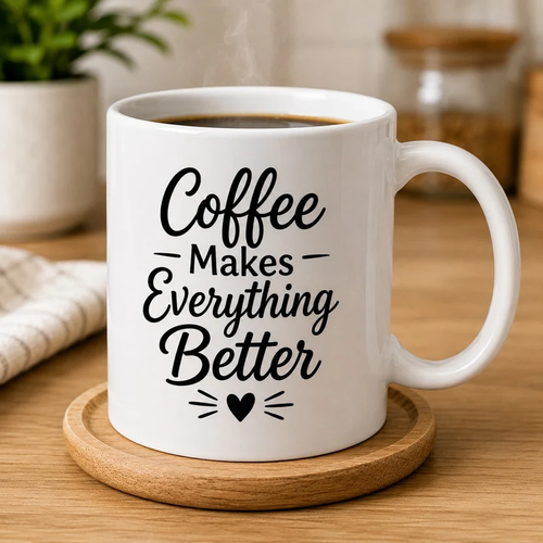 Custom 11 oz White Photo Mug hero
