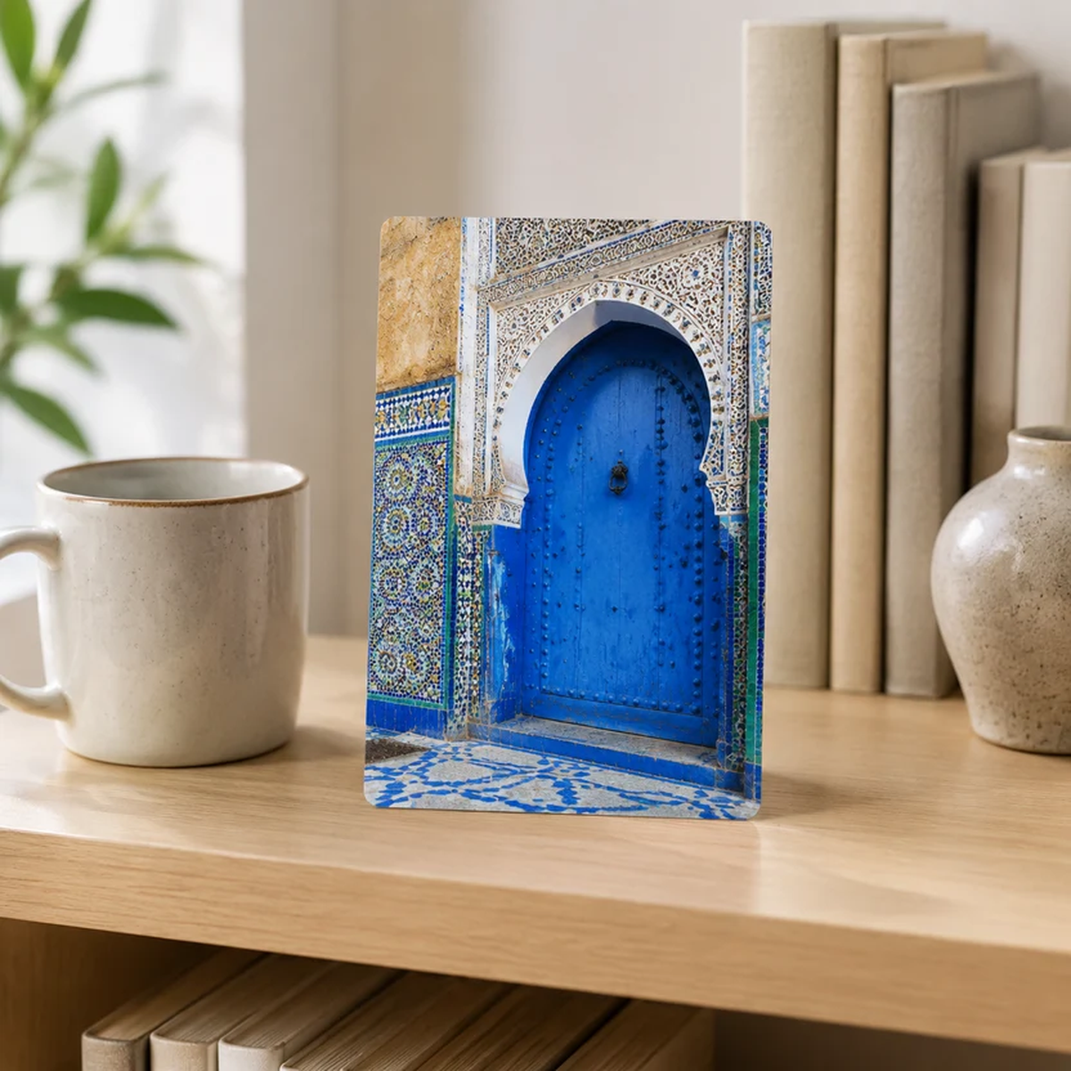 Custom 5 by 7 ChromaLuxe metal photo print hero