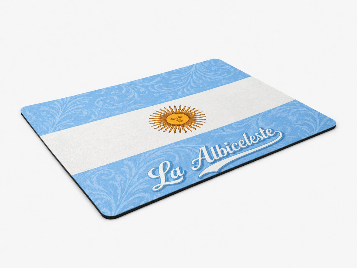 Argentina World Team Mouse Pad, 9.25 by 7.75 inches