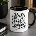 Custom Black 11 oz Photo Mug hero