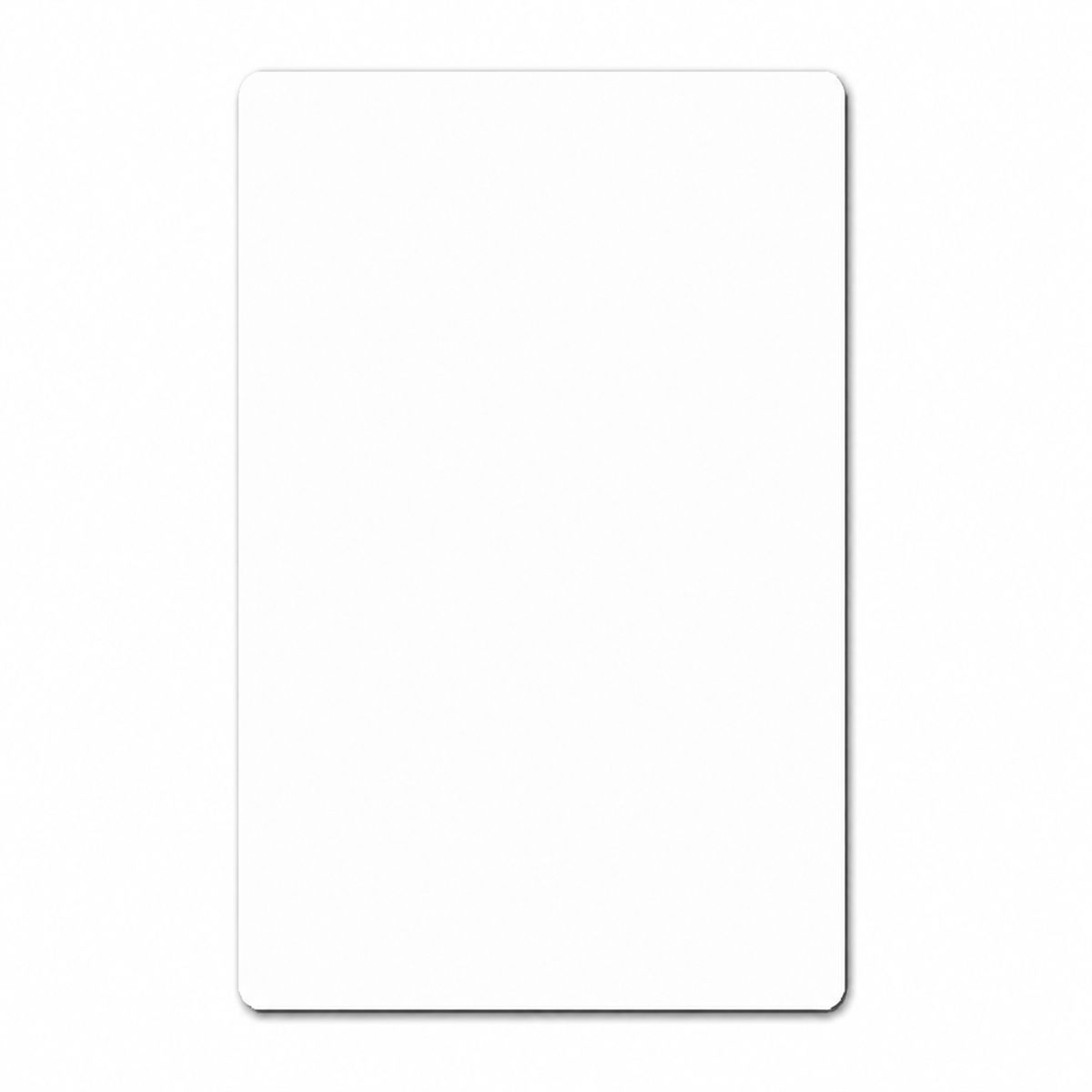 Blank 8 by 12 inch Gloss White ChromaLuxe aluminum photo panel
