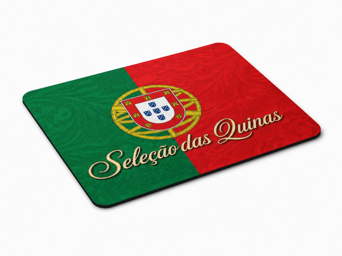 Portugal World Team Mouse Pad, 9.25 by 7.75 inches